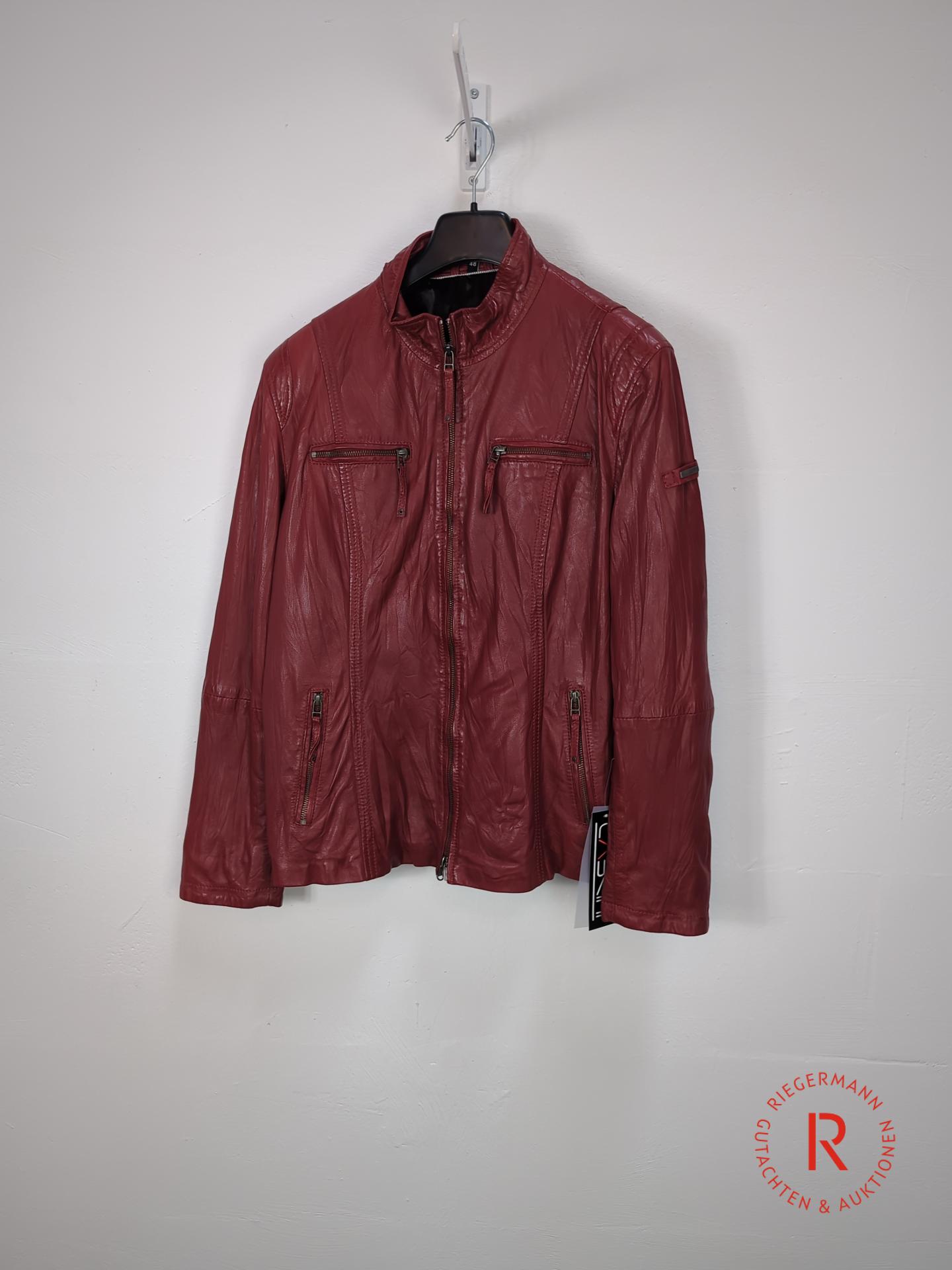 DAMEN LEDERJACKE GRÖSSE 48